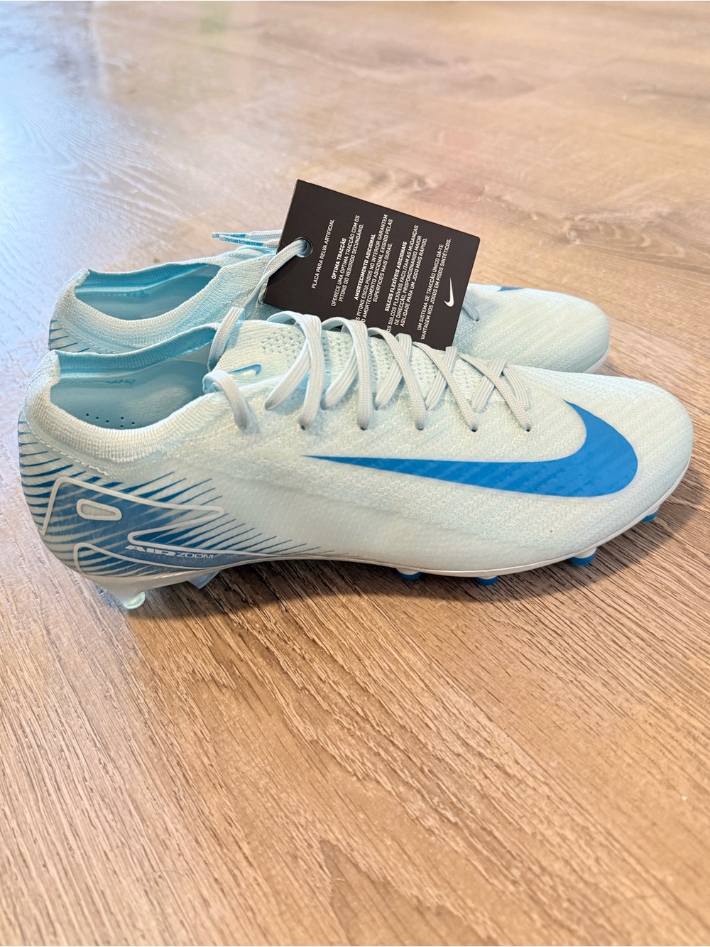 Nike Zoom Mercurial Vapor 16 Elite AG-Pro soccer cleats Hf7881-400 Size 7.5